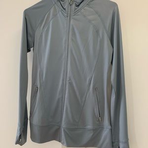 Jockey running jacket light blue small